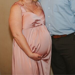 Azazie bridesmaid dress in Rosette Pink